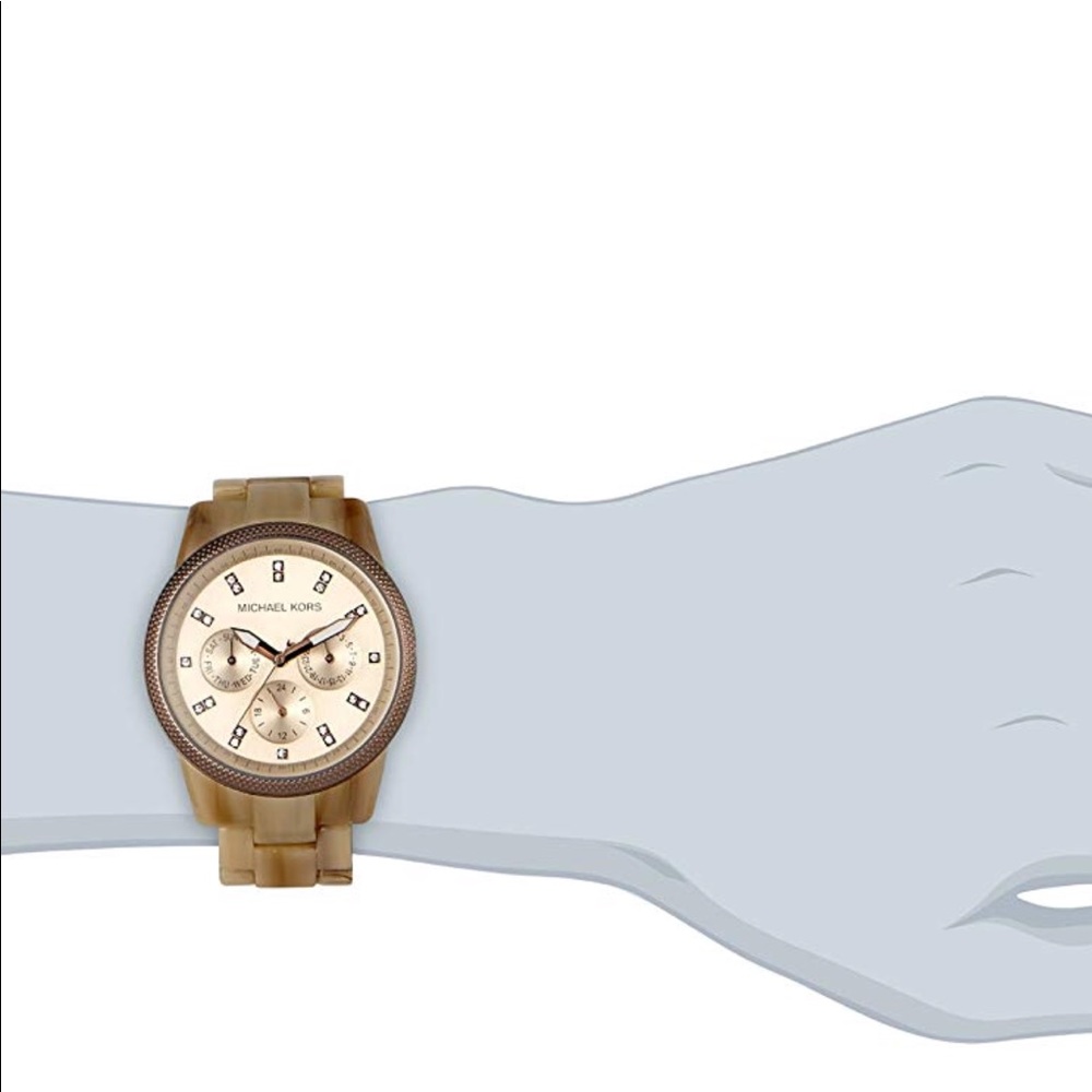 Michael Kors Ladies Ritz Sand Mk5641 Watch - Picture 5 of 7